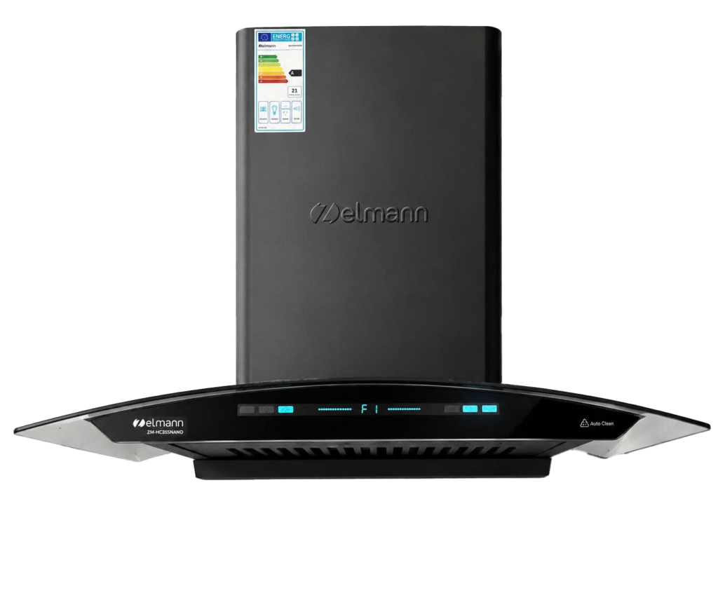Hút Mùi Kính Cong Zelmann ZM-HC335NANO | Filterless, Auto Clean